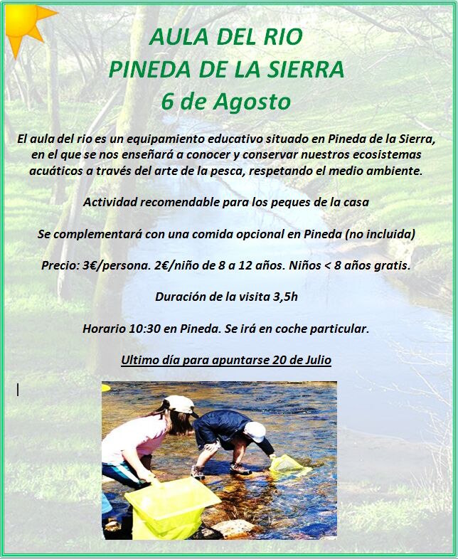 Aula del río - Pineda de la sierra