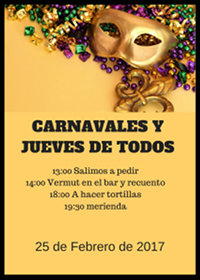 Carnaval y Jueves de Todos 2017