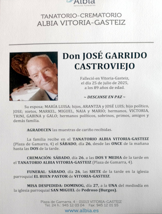 José Garrido Castroviejo