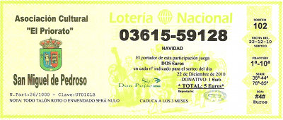 Lotería Navidad 2010