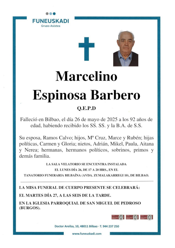 Marcelino Espinosa Barbero