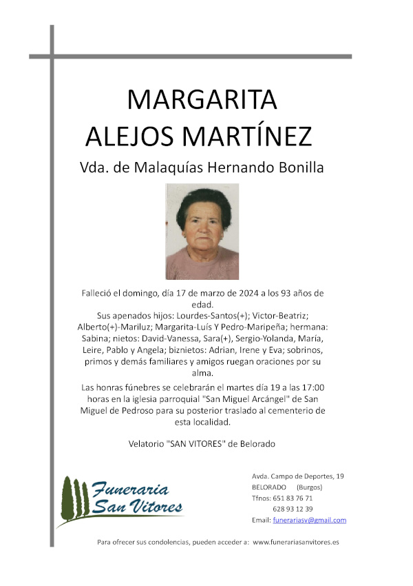 Margarita Alejos Martínez