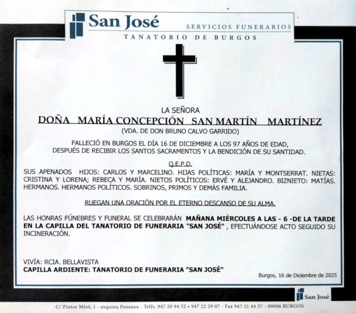 María Concepción San Martín Martínez