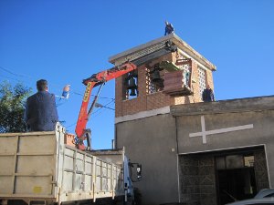 Obras en el campanario 2