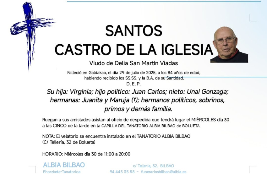 Santos Castro De la Iglesia
