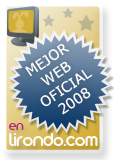 Mejor web oficial 2008