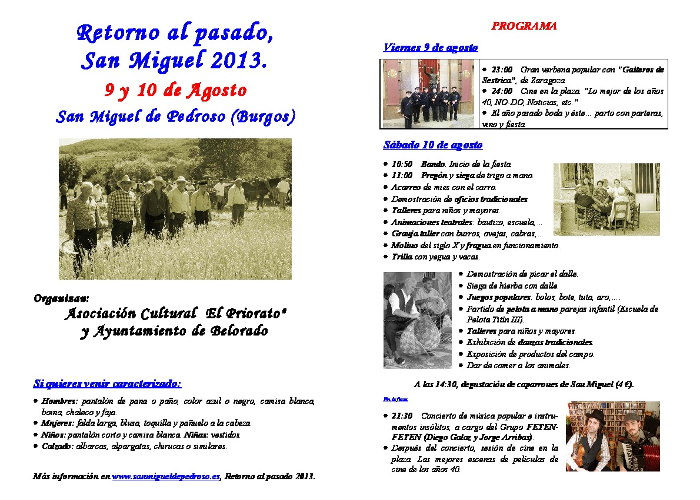 Programa de mano 2013